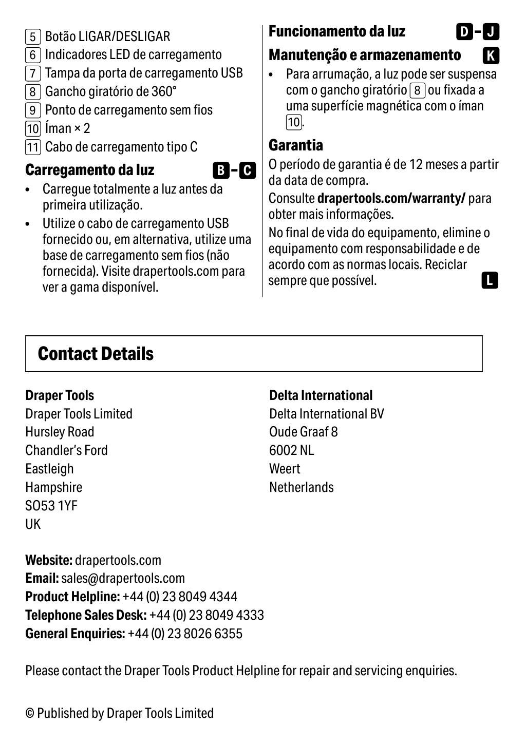 Datasheet page 8