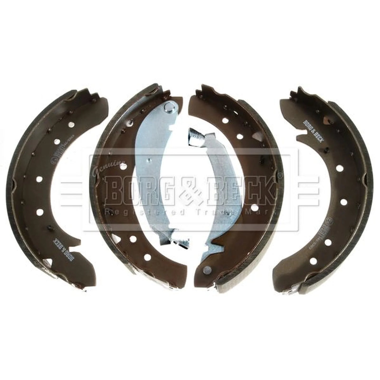 Borg & Beck Brake Shoe Set Axle Kit BBS6206