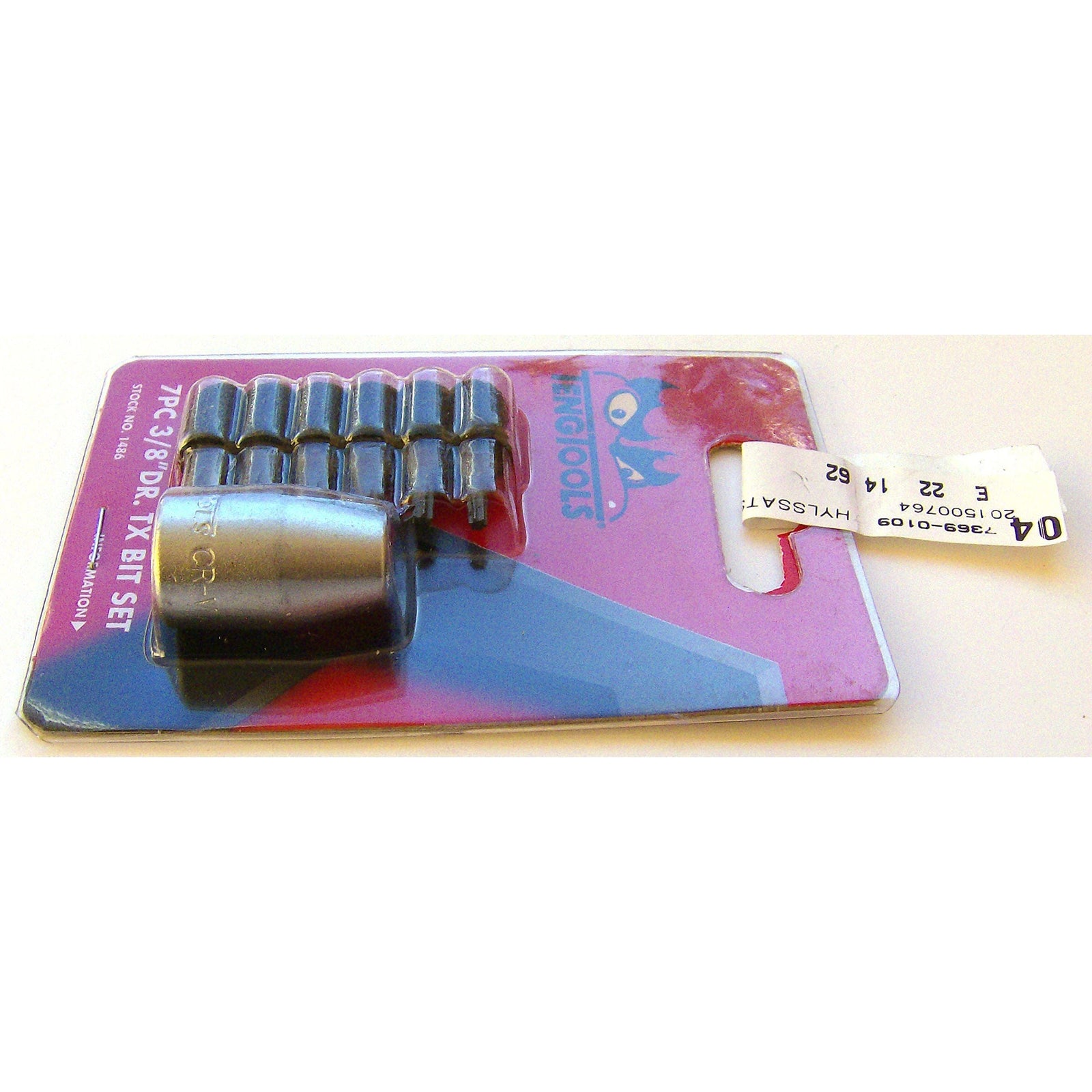 Teng Tools Bit Set With 3/8" Coupler TX 7 Pieces