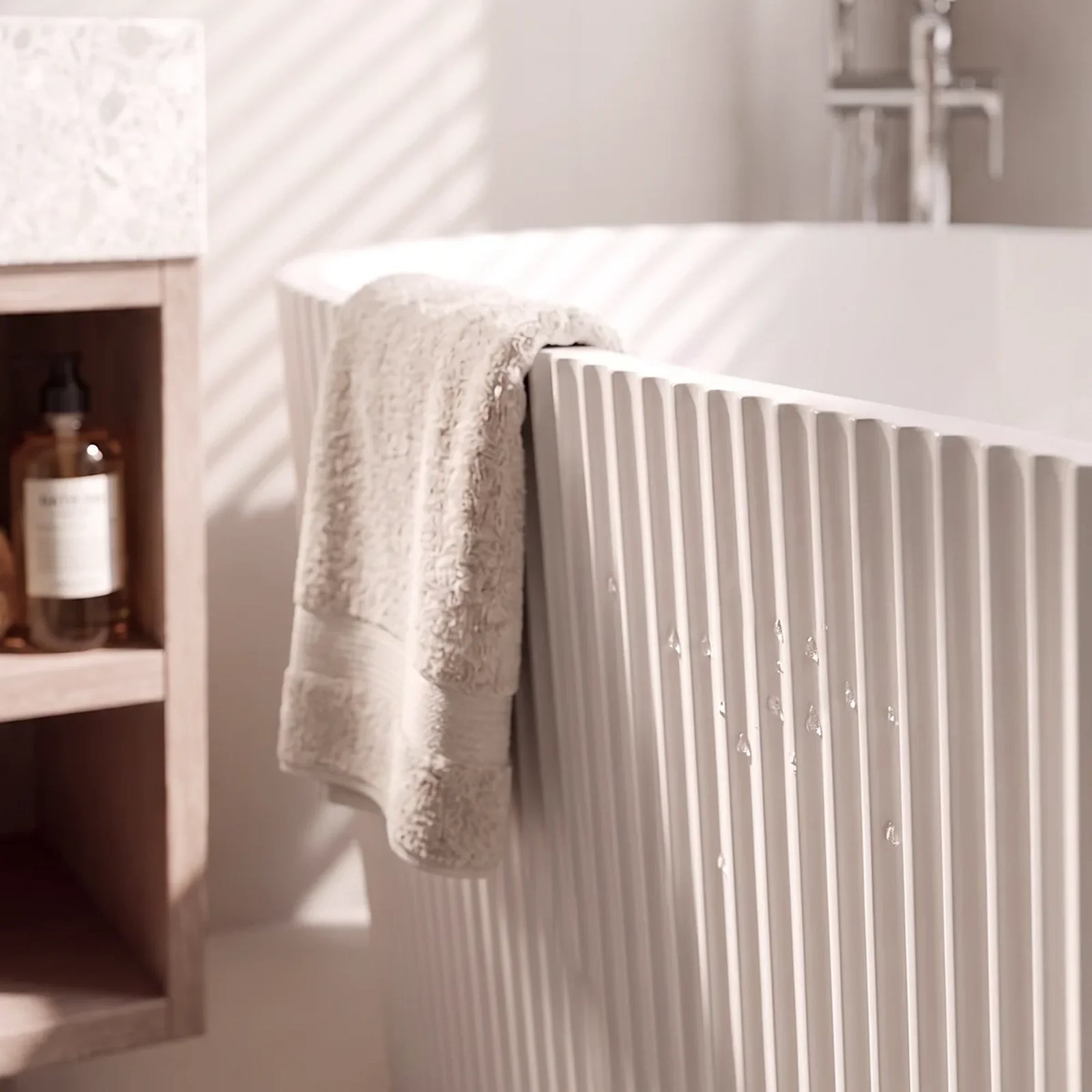 Baridi Double-Ended Bath DH420 168cm Gloss White