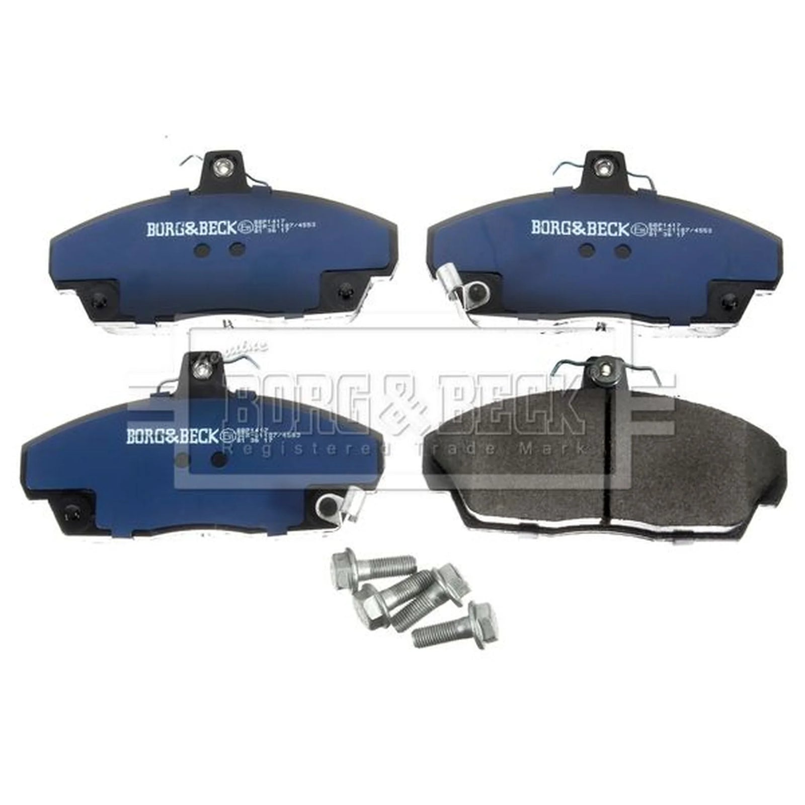 Borg & Beck 4 x Front Brake Pad Set BBP1417