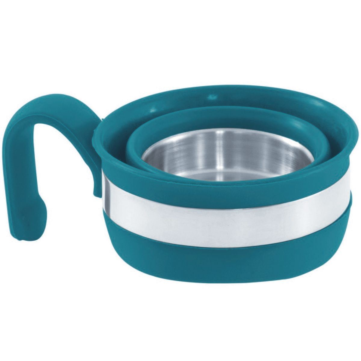 Collaps Mug Deep Blue: Collapsible and Reusable Camping Mug