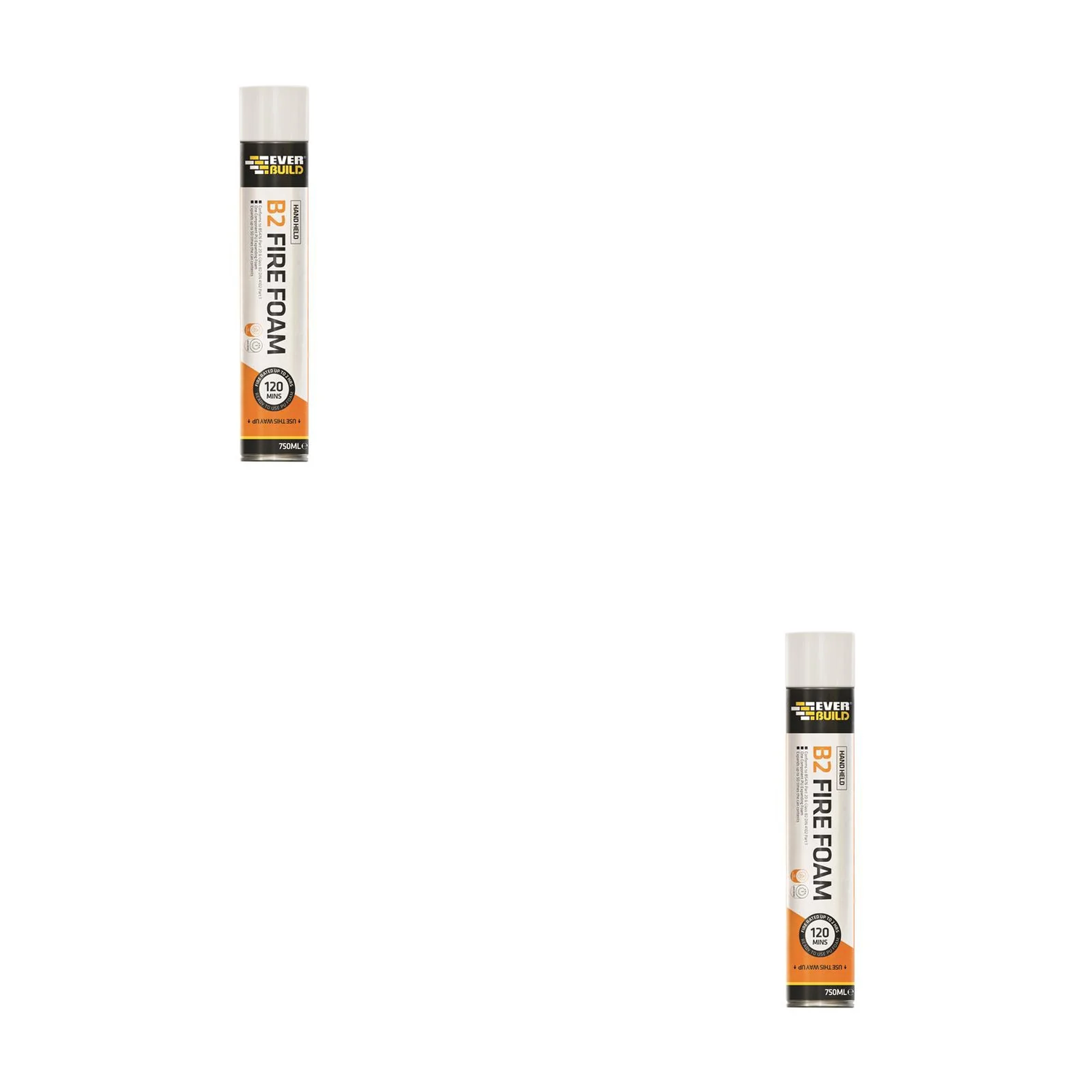 Everbuild Sika Fire Foam B2 Hand Grade Aerosol 750ml - 488717