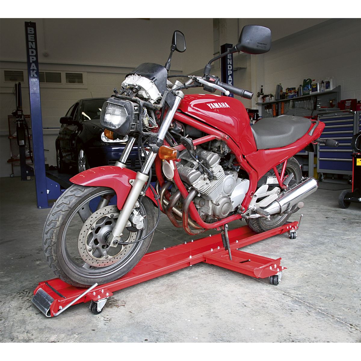 Motorcycle Dolly - Side Stand Type