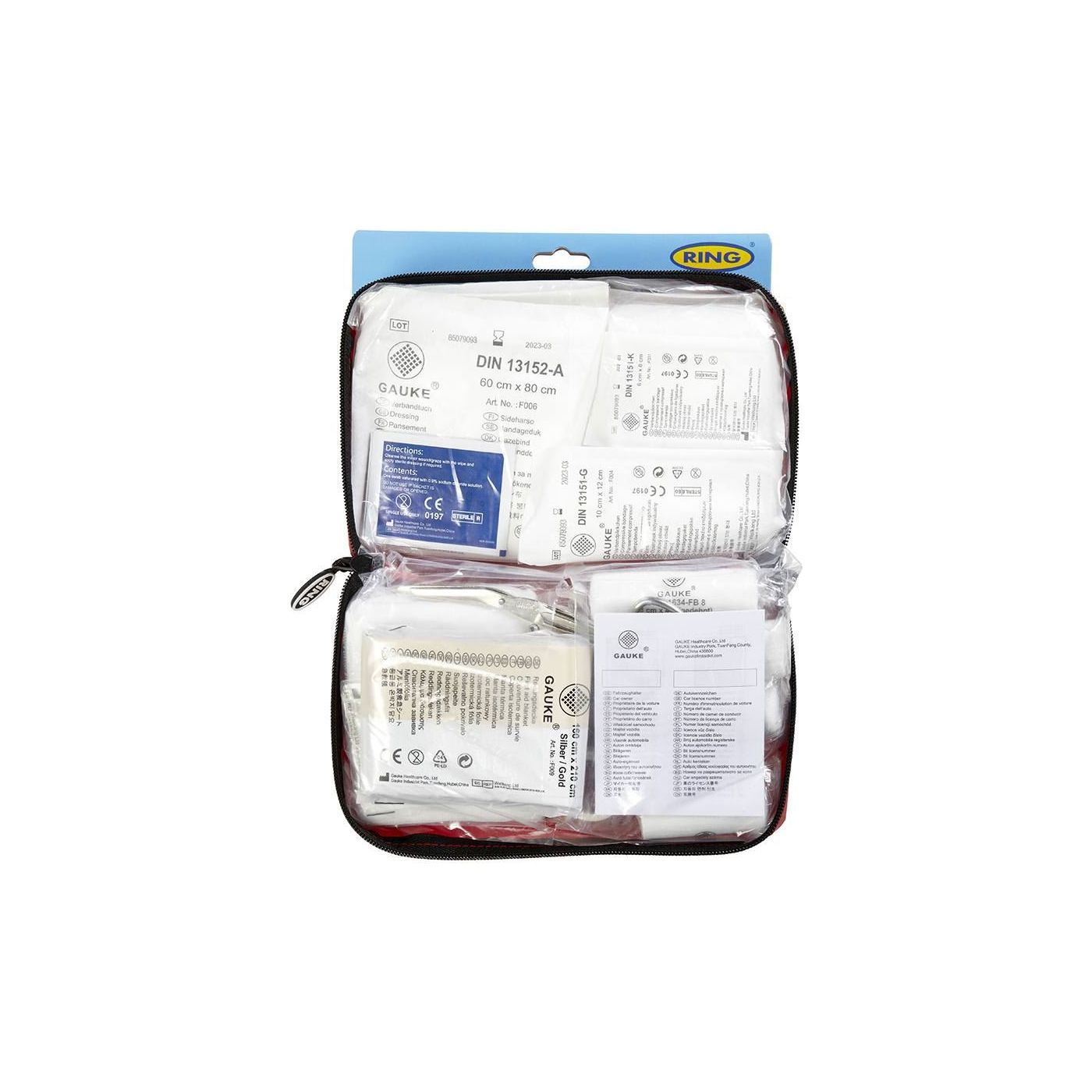 Ring Go first aid kit, car kit