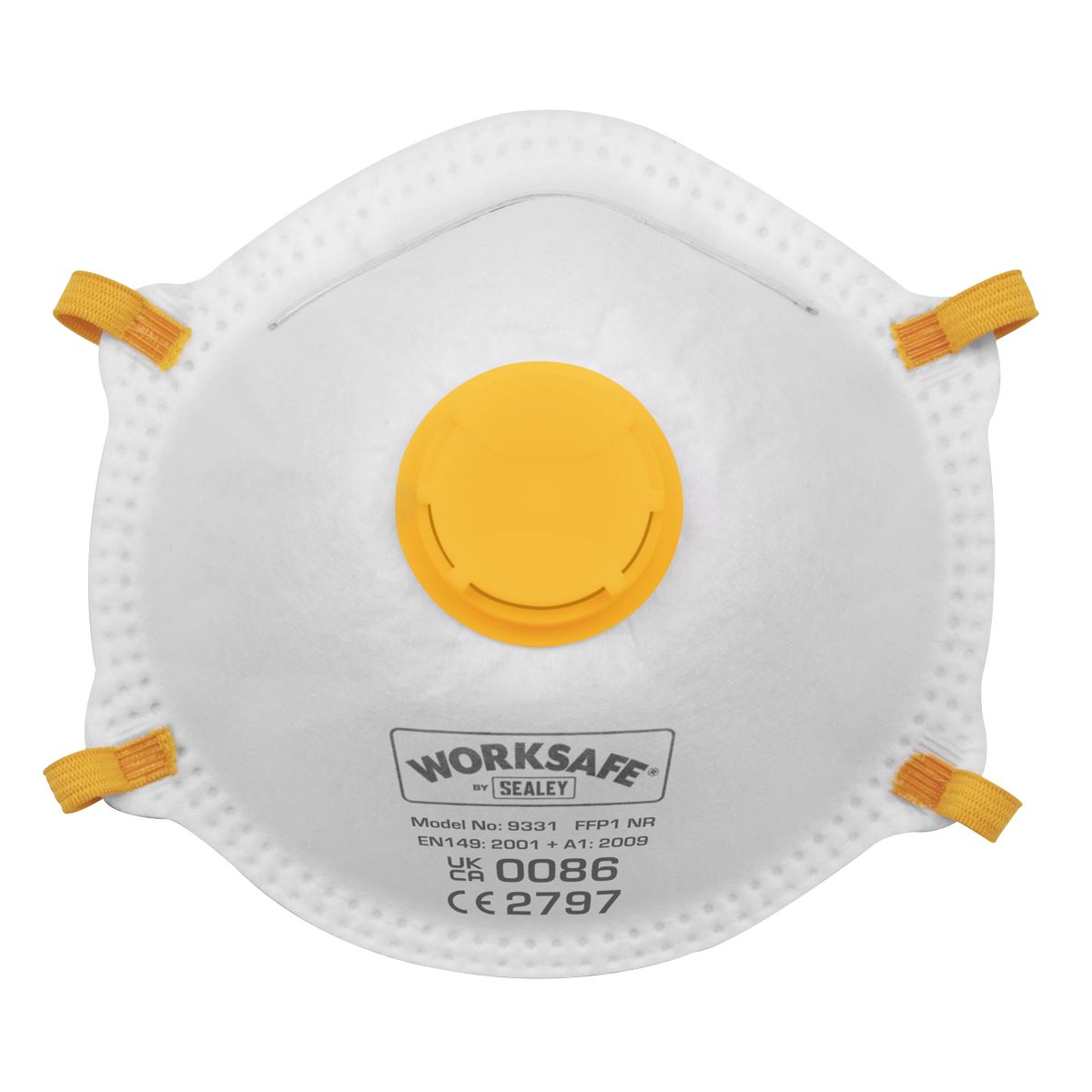Worksafe Worksafe FFP1 Valved Cup Mask - Pack of 10 9331/10