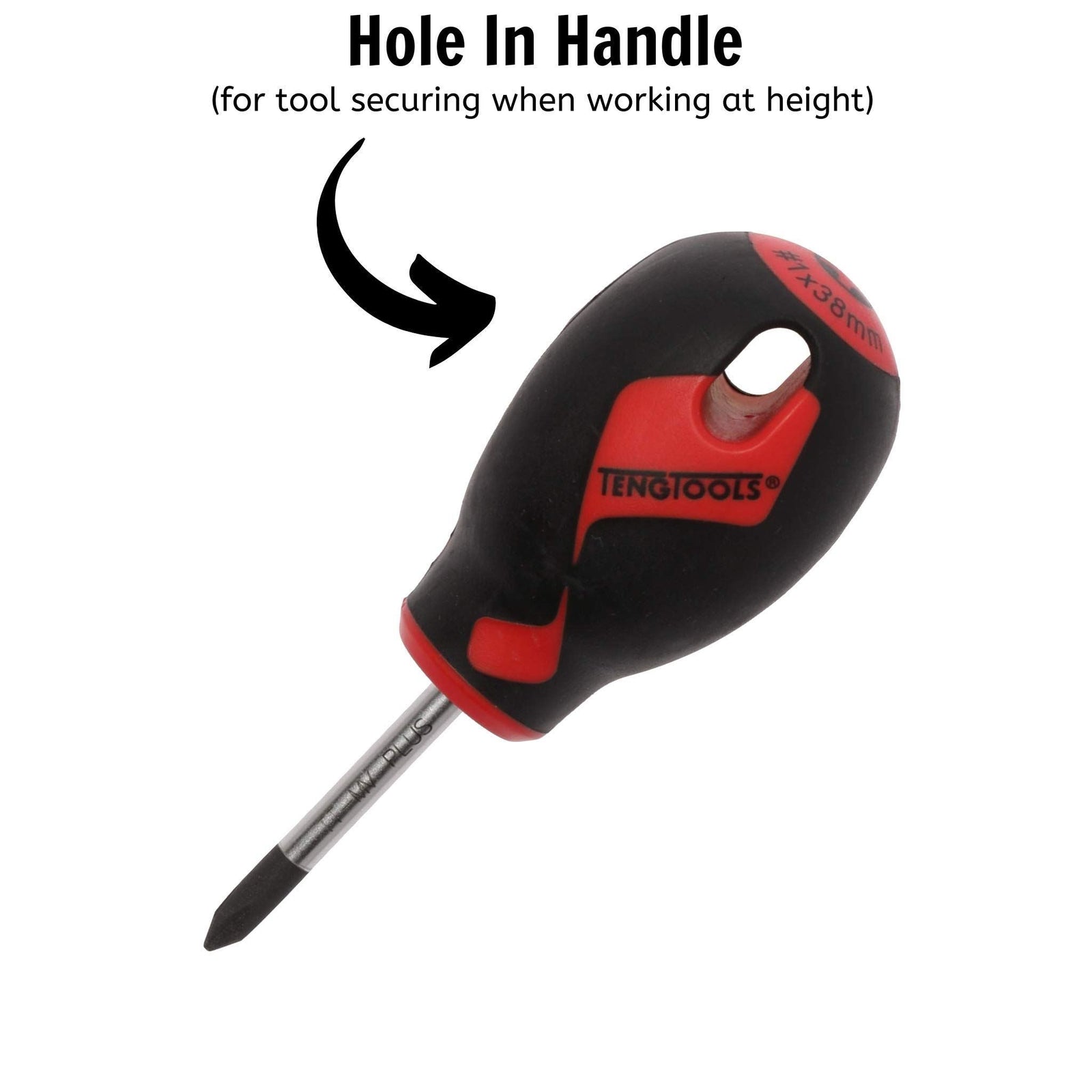 Teng Tools PH Screwdriver PH1 x 38mm XS