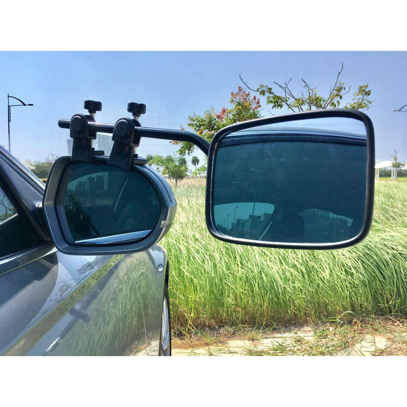 Milenco Falcon Super Steady Caravan Towing Mirrors - Pair - Twin Pack
