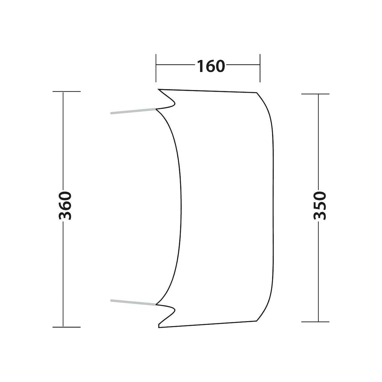 Outwell Lounge Tent Lounge Connector Large