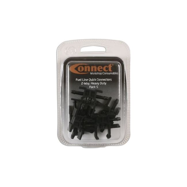 Connect Fuel Line 2 Way Heavy Duty Leak off Connector 5pc 34065