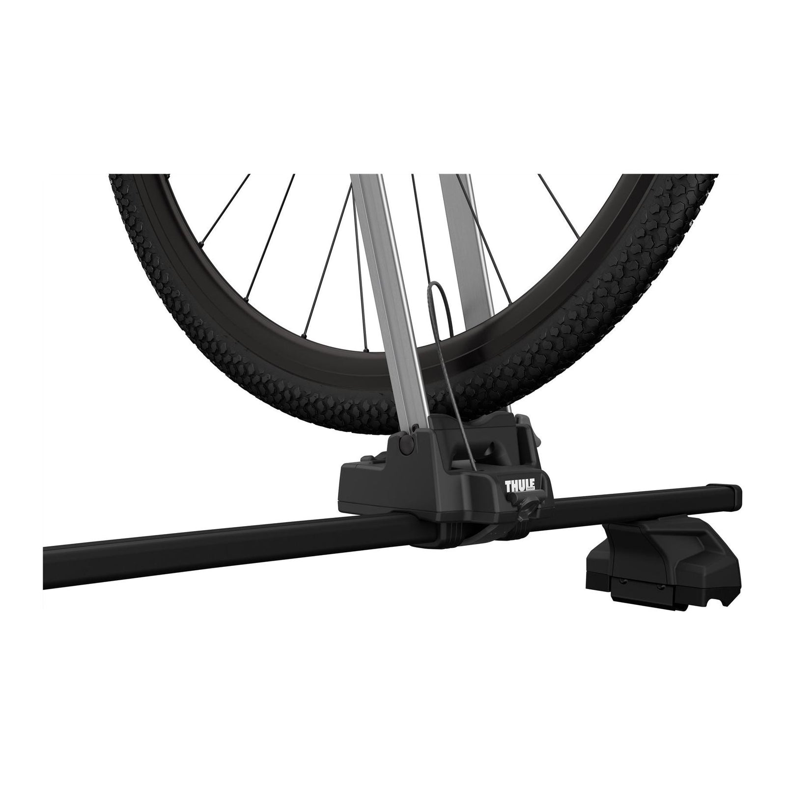 Thule Front Wheel Holder front wheel holder roof bike rack aluminium Roof Bike Rack