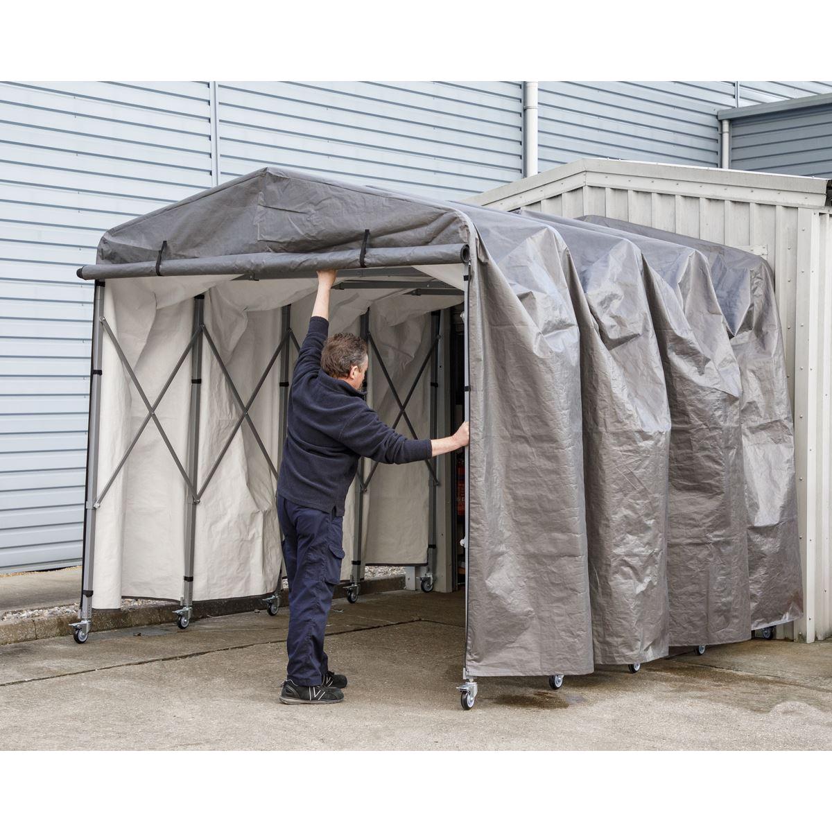 Sealey Extending Steel Garage Extension 2.5 x 4.5 x 2.5m FGE01