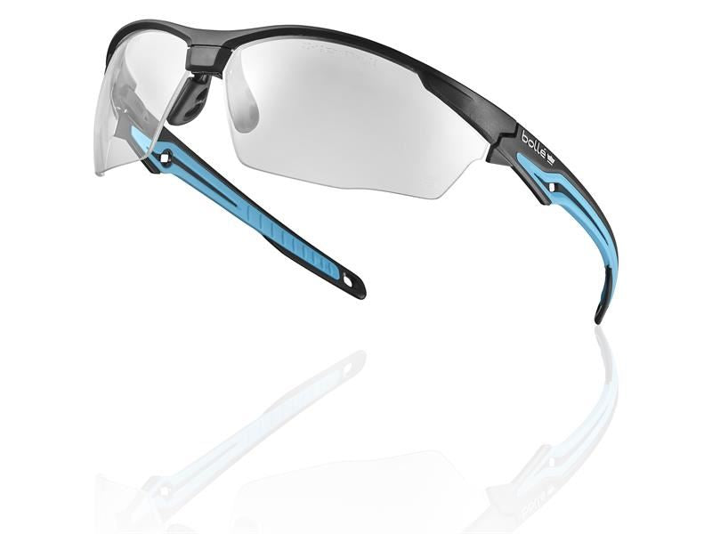 Bolle Safety TRYON Safety Glasses - Platinum Cobalt Flash