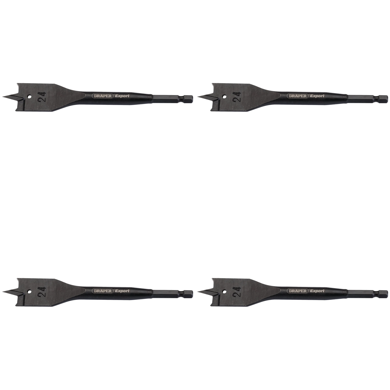 Draper Expert Flat Wood Bit, 24 x 150mm - FB102