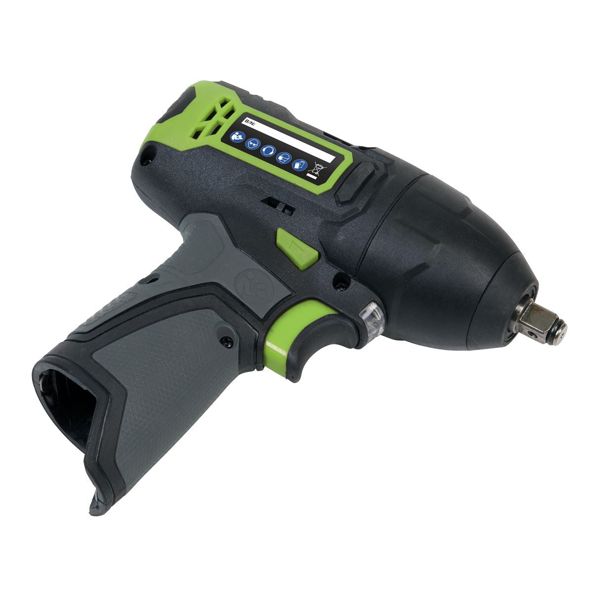 Sealey Cordless Impact Wrench 3/8"Sq Drive 10.8V 2Ah SV10.8 Series CP108VCIW