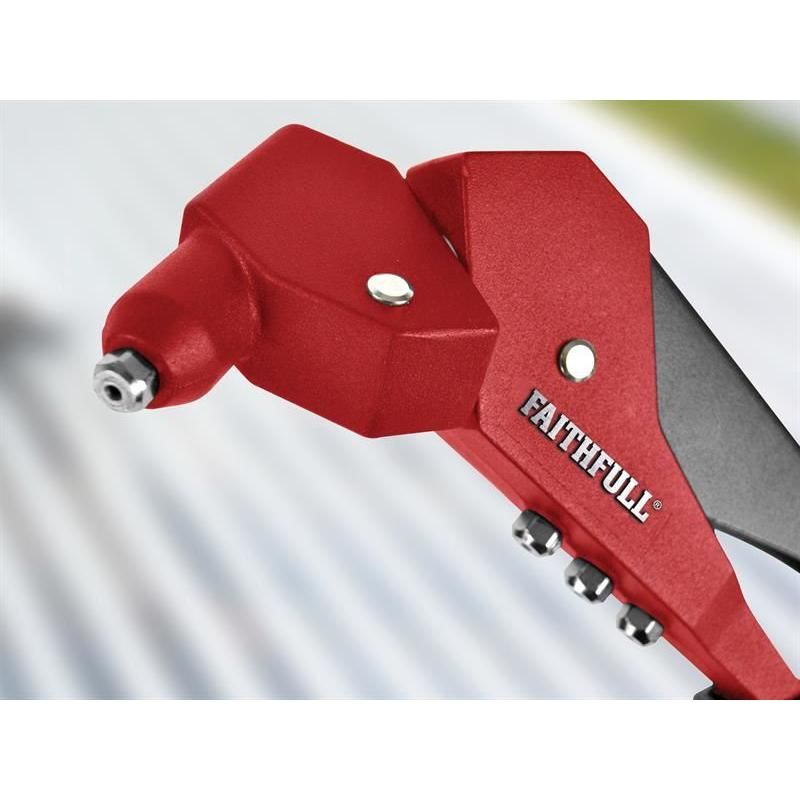 Faithfull Heavy-Duty 360° Rotating Head Riveter