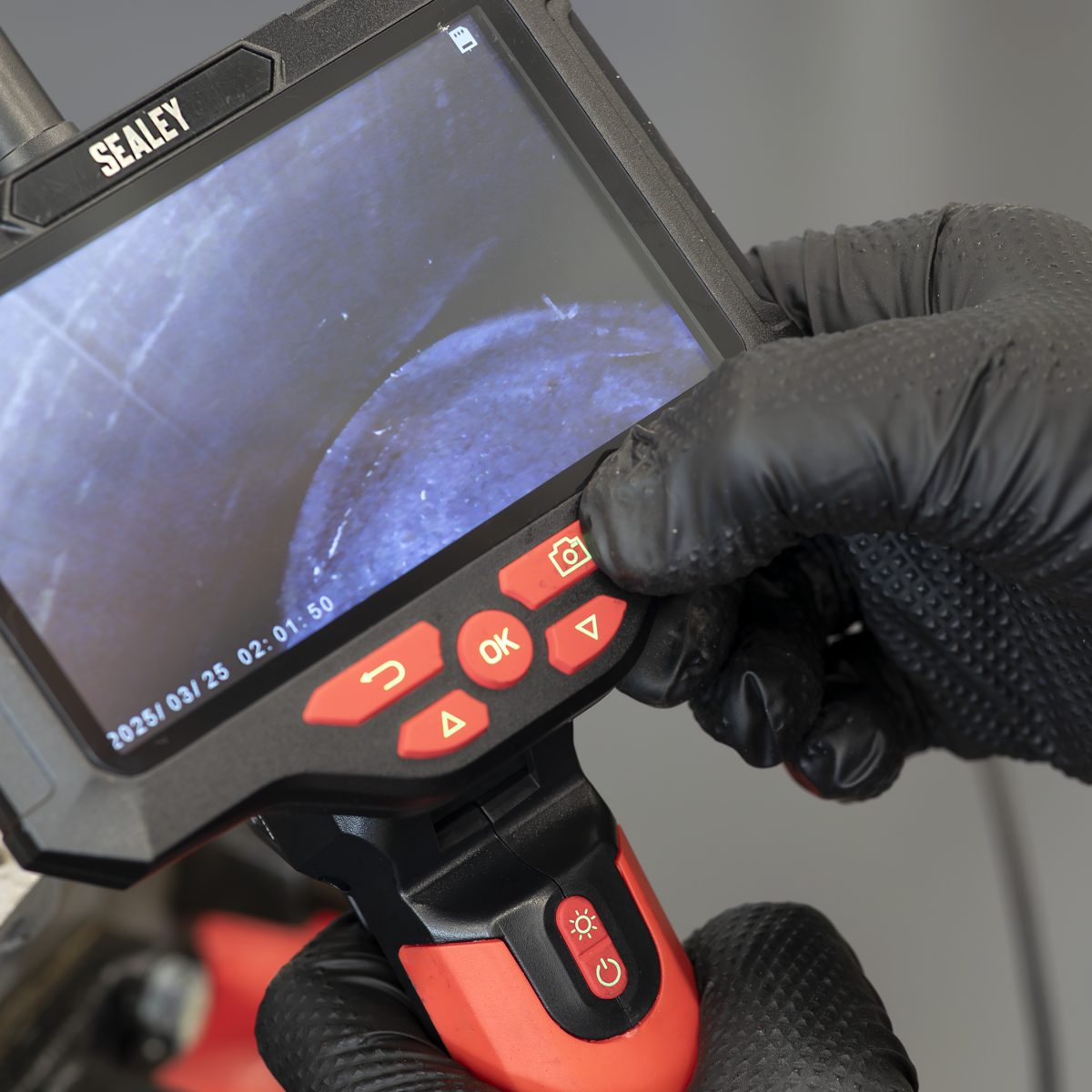 Sealey Video Borescope VS8117 3.9mm Camera & 5" Screen
