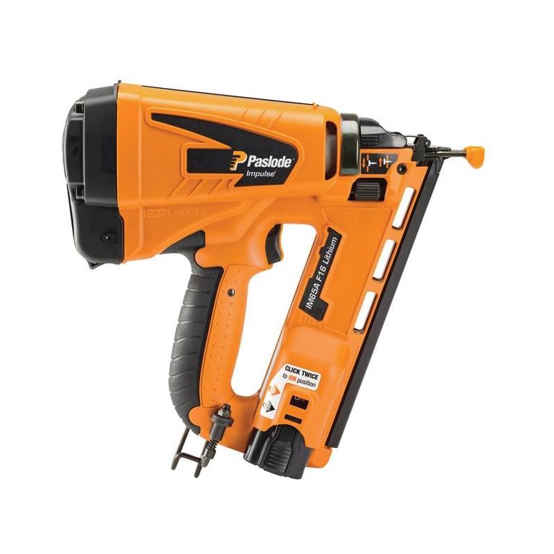 Paslode IM65 F16 Lithium 16 Gauge Angled Brad Nailer 1 x 2.1Ah Li-ion