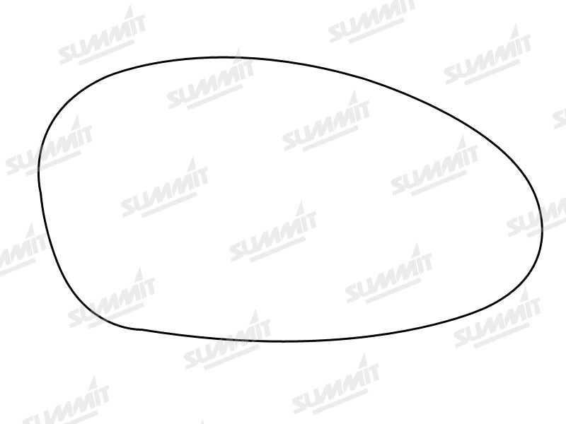 Summit Stick-On Standard Mirror Glass fits BMW Z4 RHS