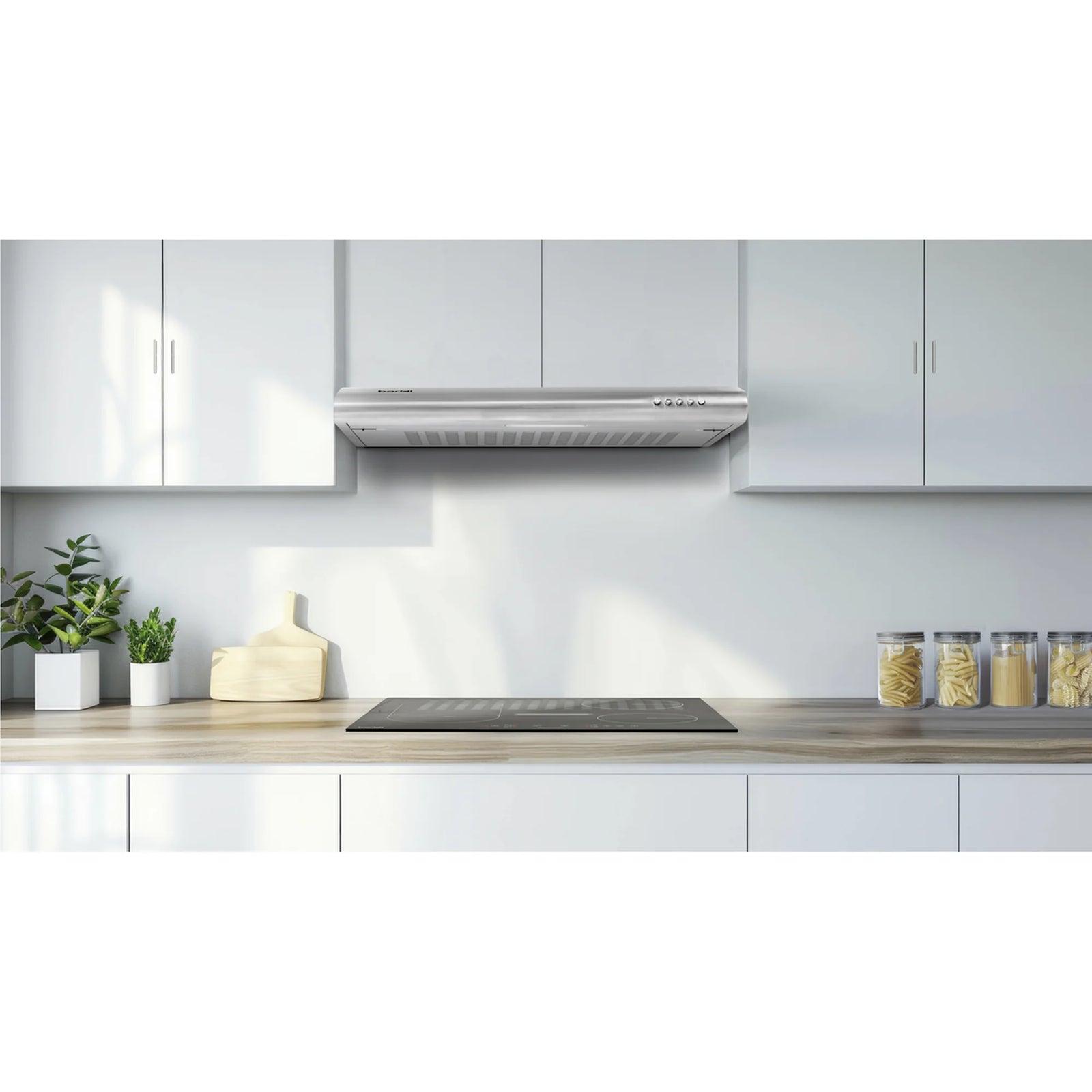 Baridi 60cm Wall Mounted Cooker Hood Extractor Fan DH108 85W
