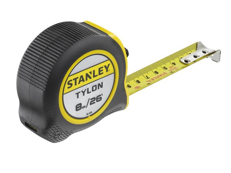 STANLEY Hand Tools Tylon Pocket Tape 8m/26ft (Width 25mm) Loose