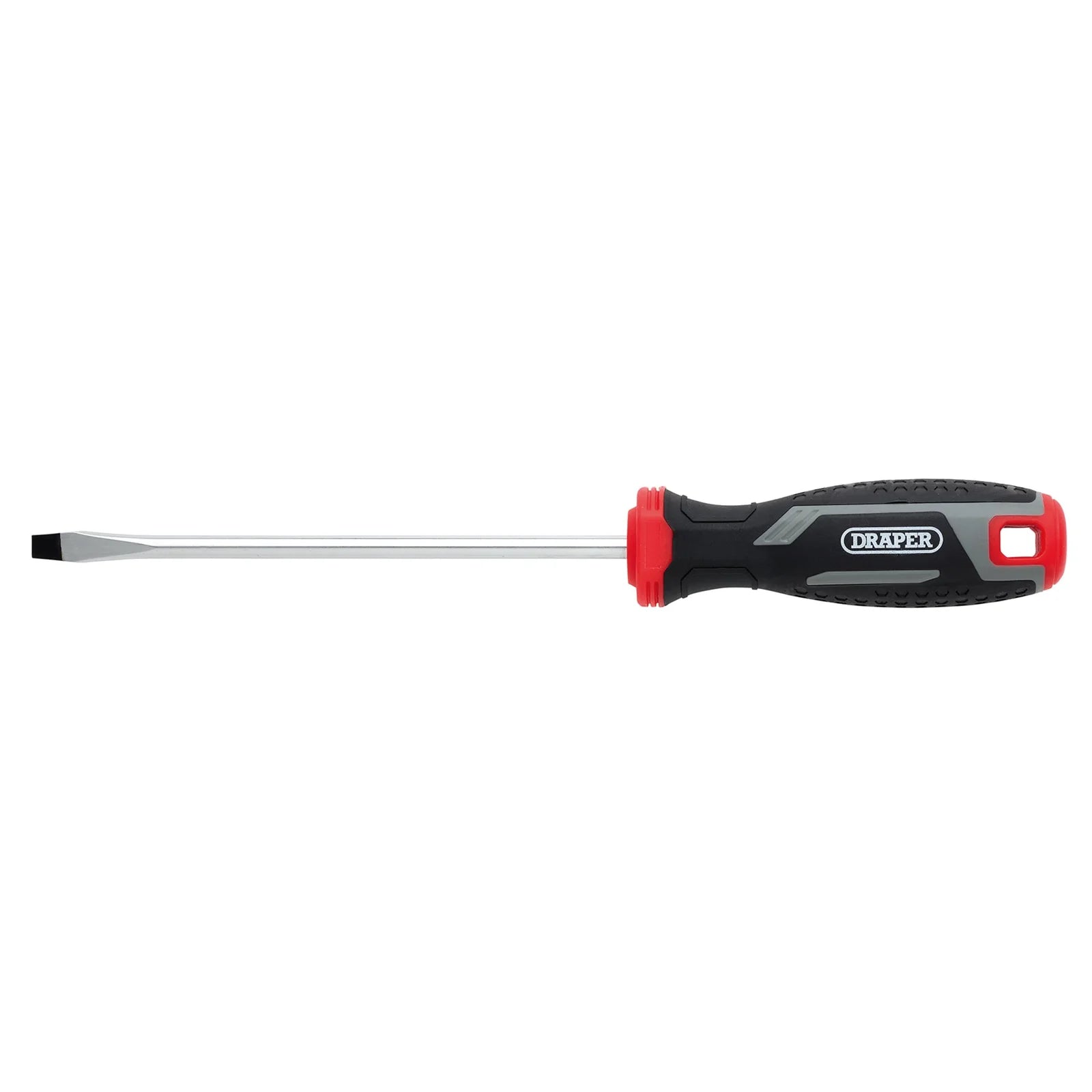 Draper Slotted Soft Grip Screwdriver, SL6 x 150mm - 200/SL