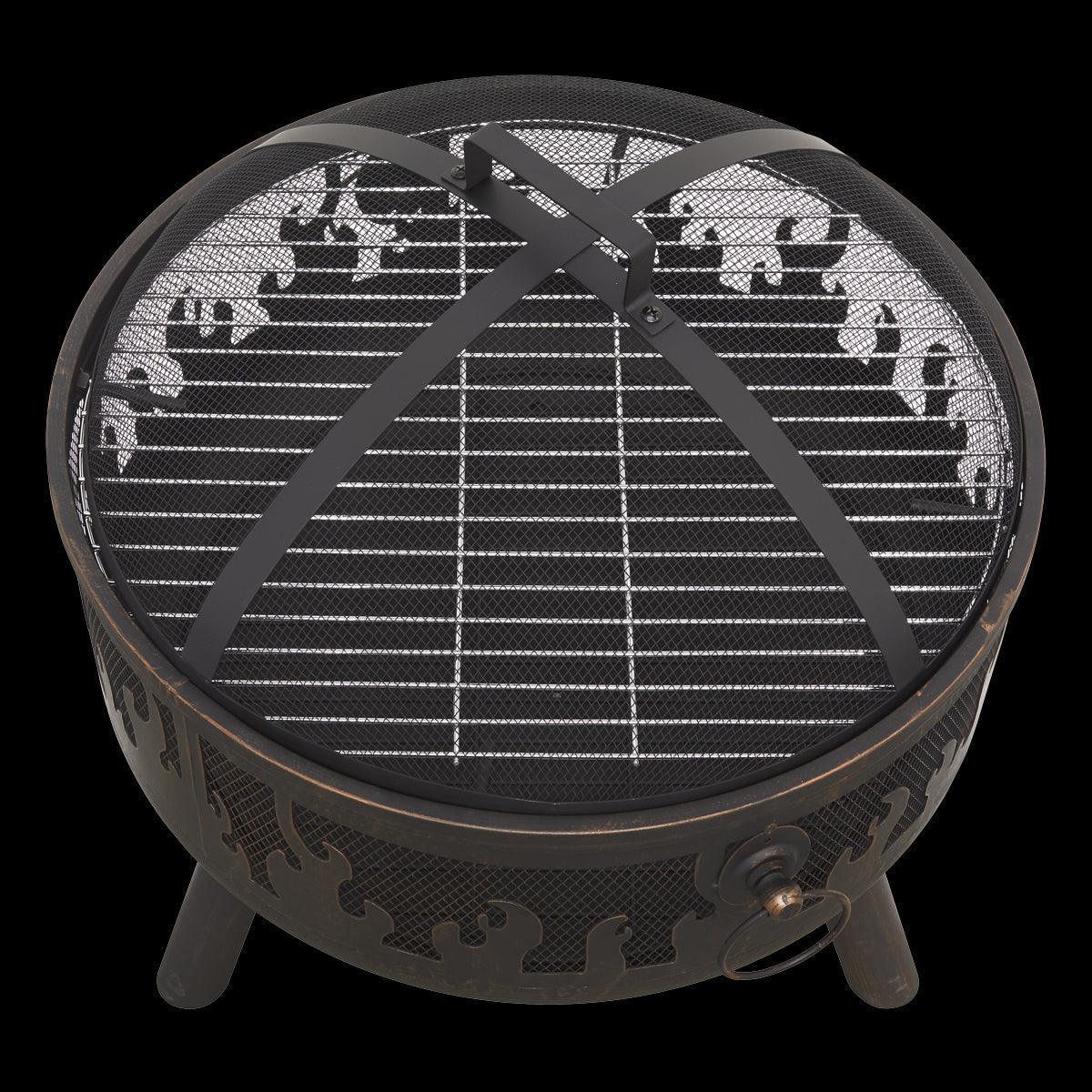 Dellonda Deluxe Outdoor Firepit
