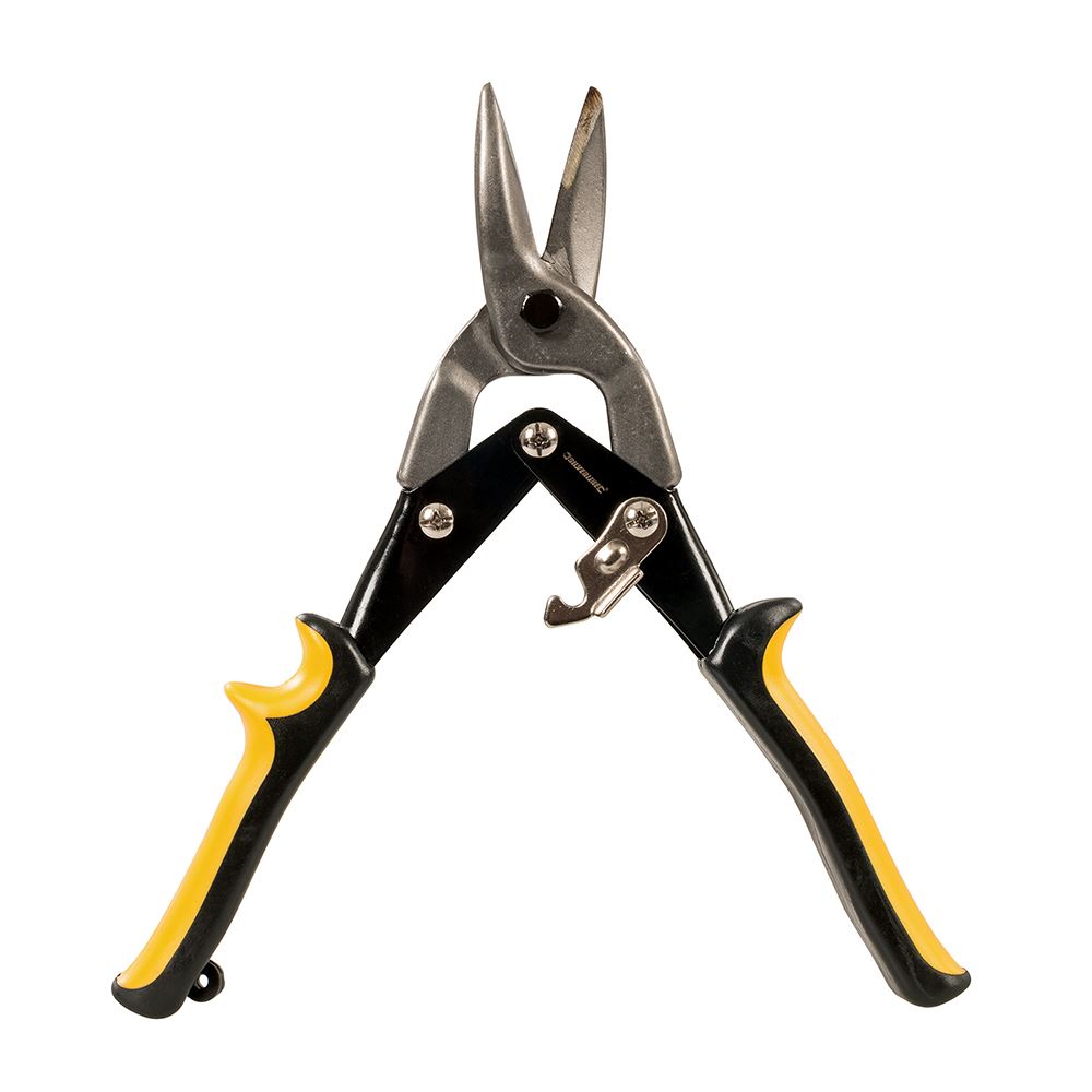 Silverline Aviation Tin Snips Straight Cut