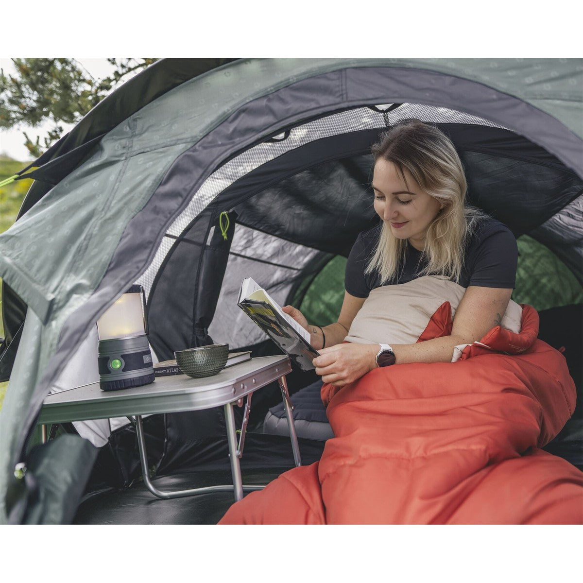 Outwell Nexion 2 Ocean Pop-up Tent 2 Berth Fast Pitch Dark Inner