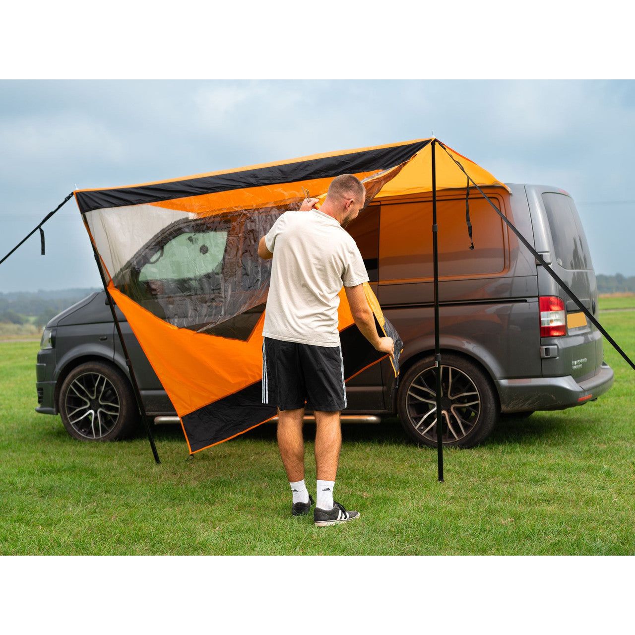Olpro Rectangle Canopy with window (Orange)