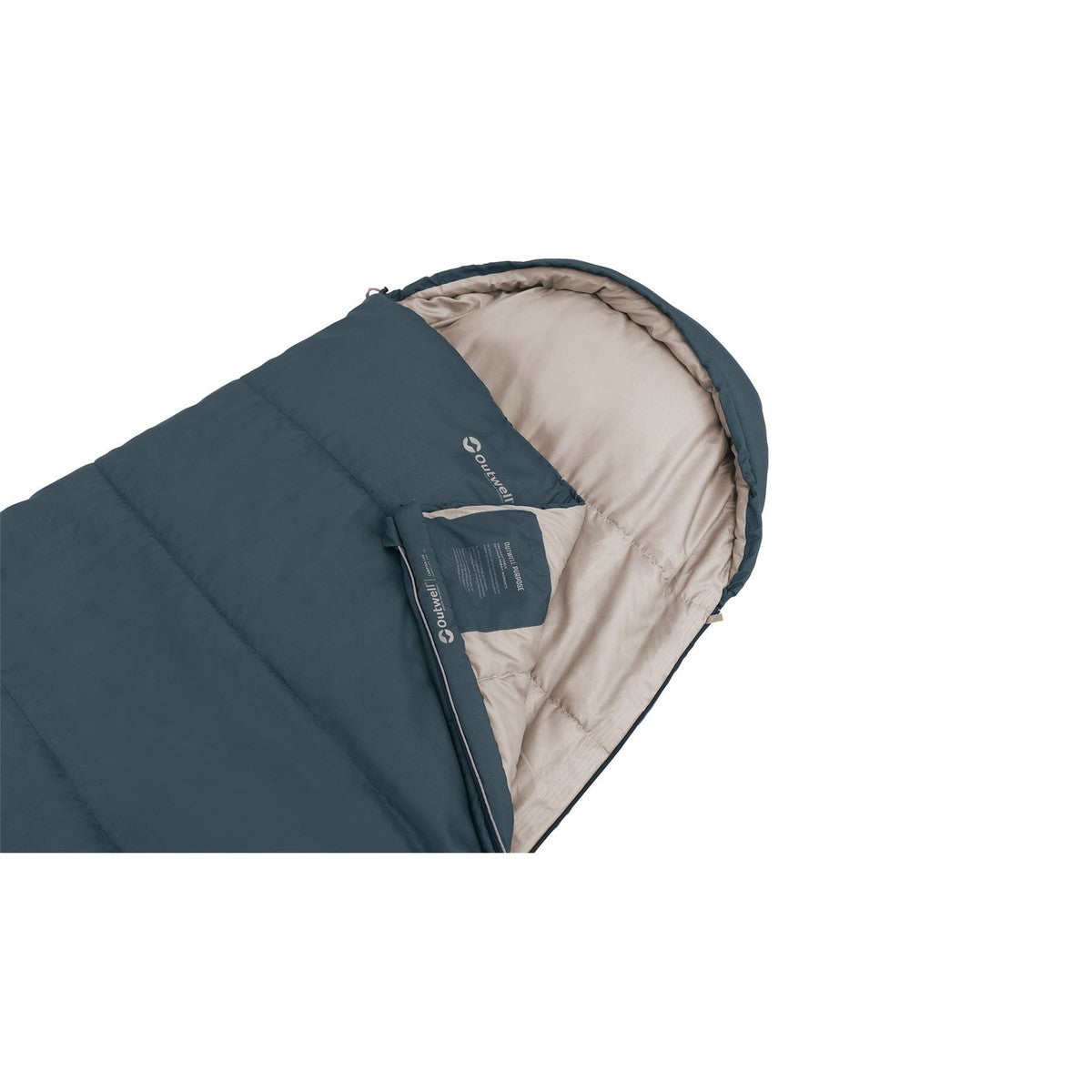 Outwell Campion Lux Blue Single Sleeping Bag 3 Season
