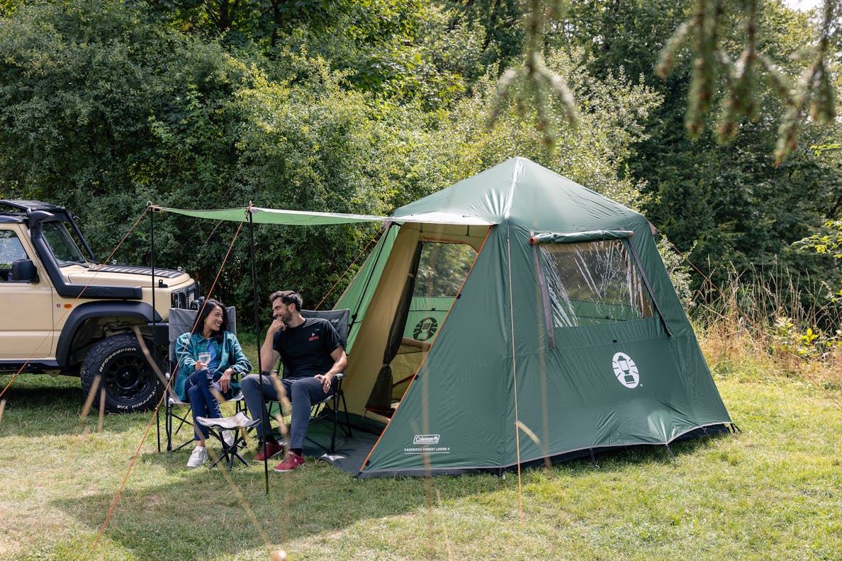 Coleman FastPitch Forest Lodge 4 Tent 4 Berth Tent