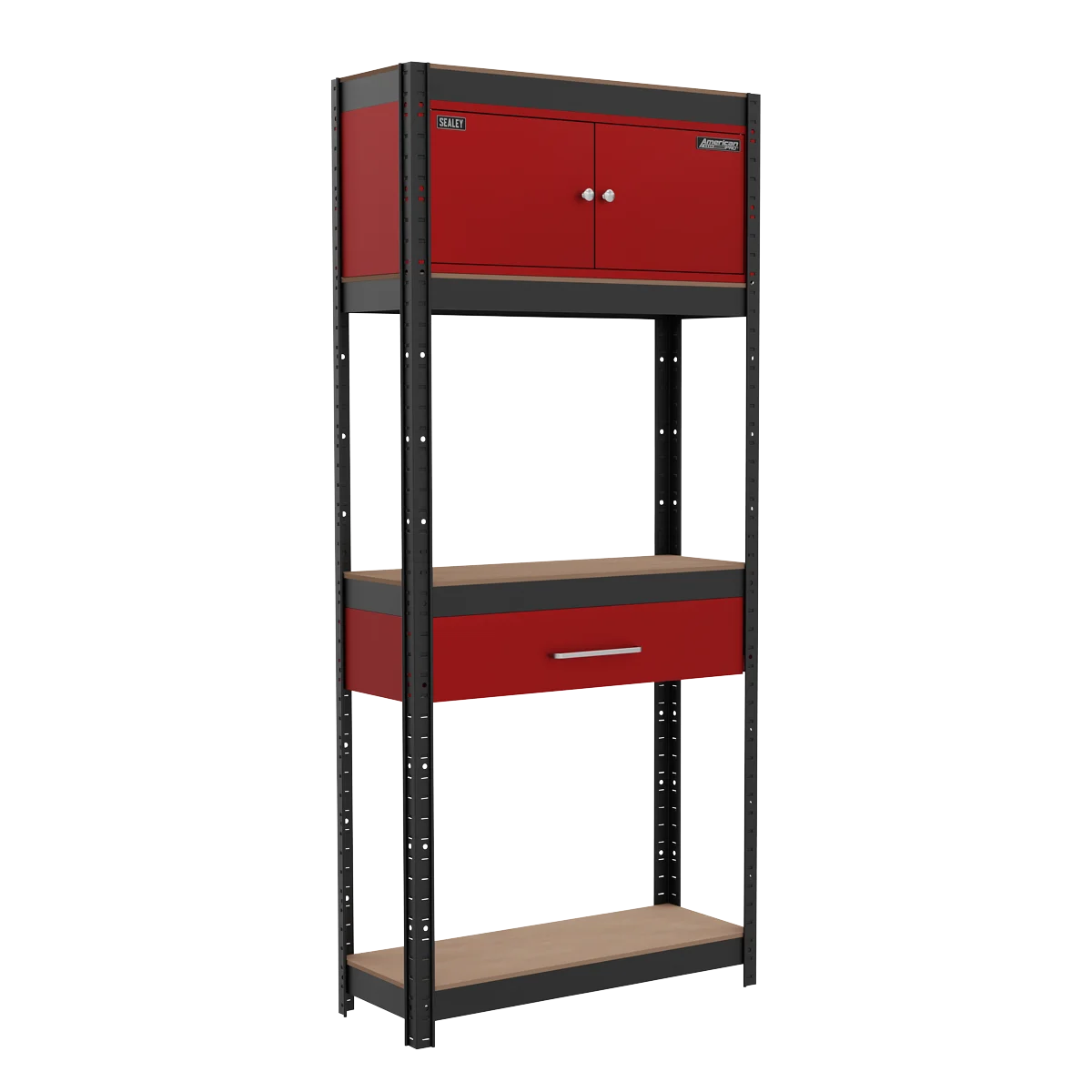 Sealey Shelving Unit 4-Tier AP830R 615kg Capacity