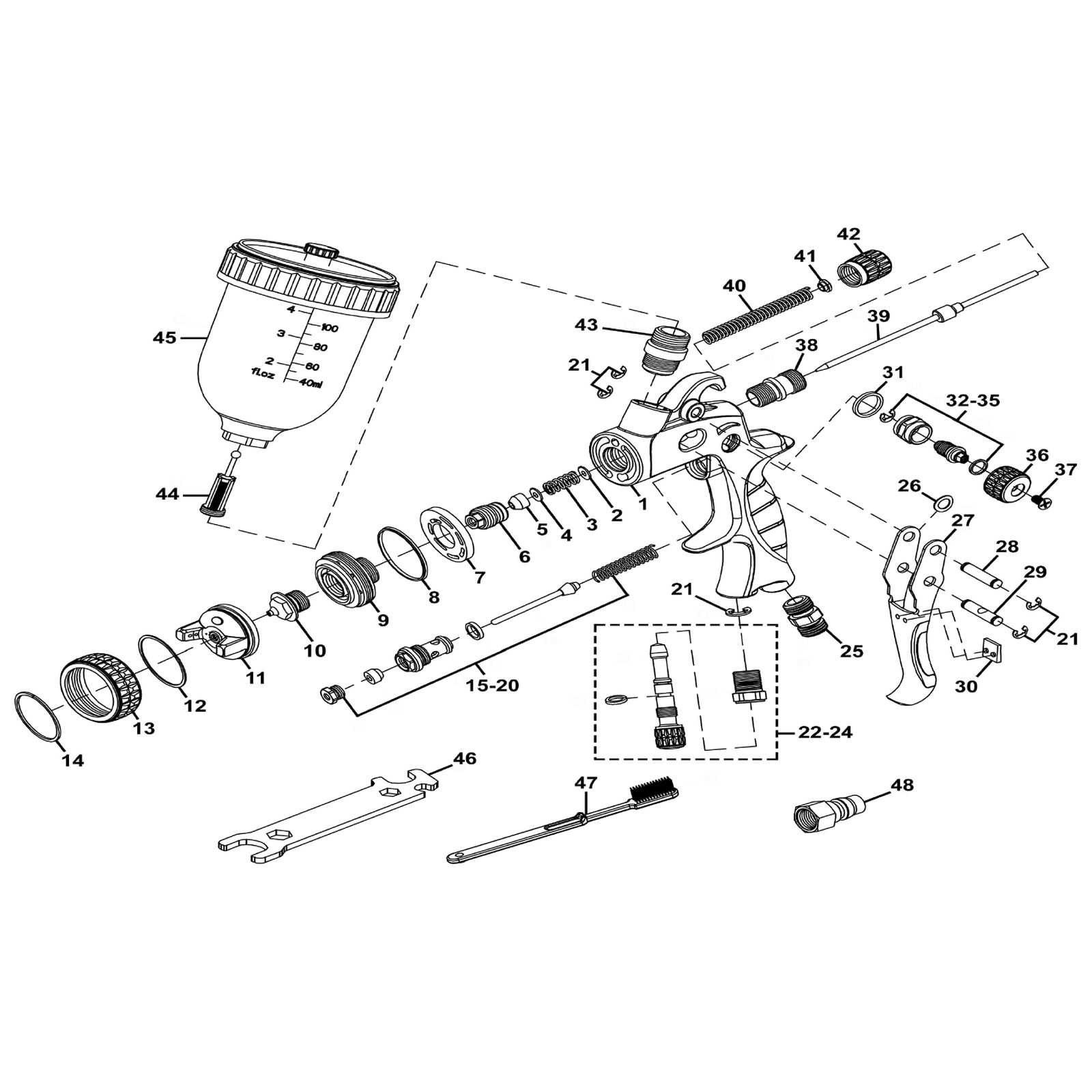 Sealey Multi-Purpose Spanner HVLP04.46
