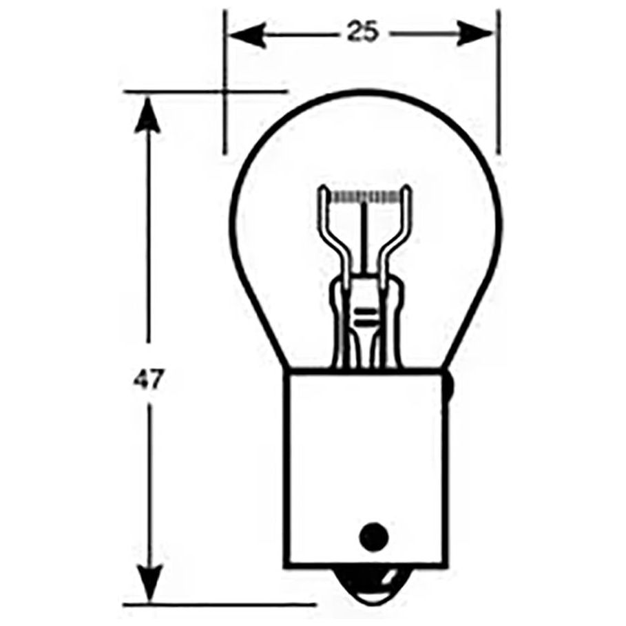 10 x Ring Boxed R382 P21W BA15S Brake Stop Car Light Bulb 382 12v 21w E Approved