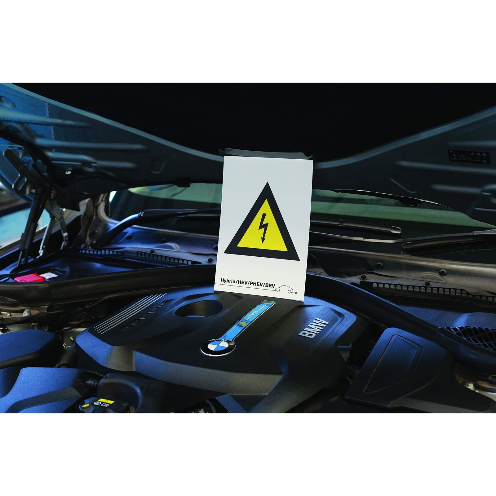 Laser Danger High Voltage Sign (without text) 7577