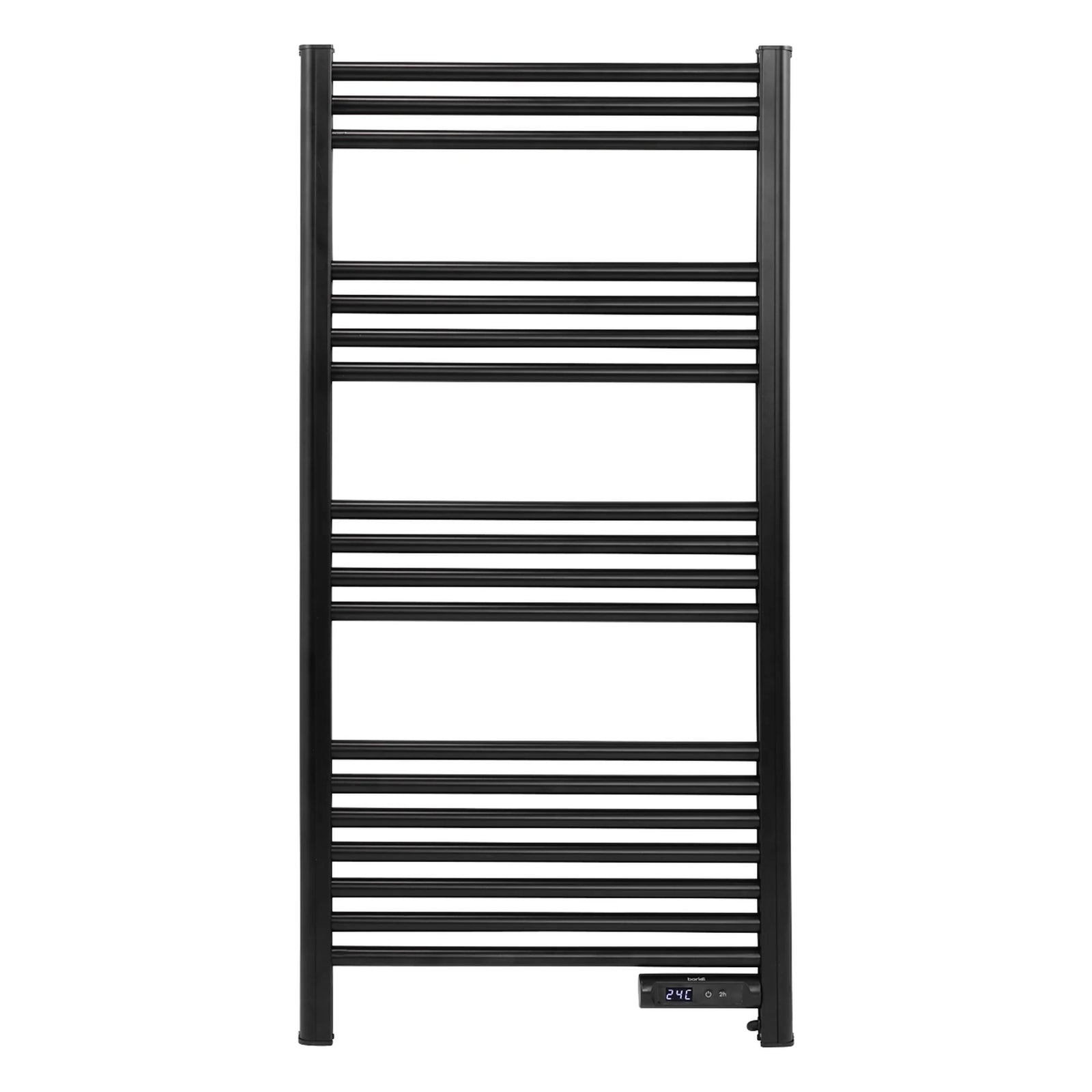 Baridi Electric Heated Towel Rail 425W 1085 x 535mm Black