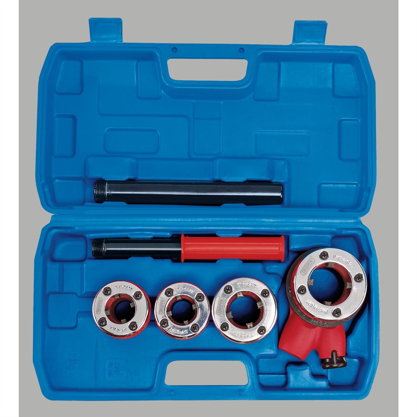 Draper Imperial Ratchet Pipe Threading Kit (7 Piece) 22498