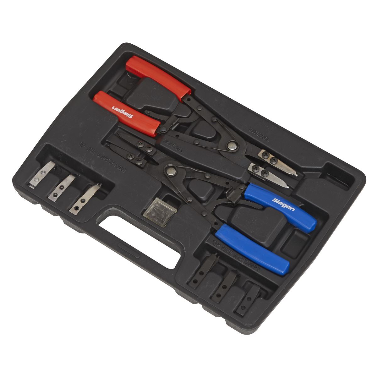 Seigen by Sealey Circlip Pliers Set Internal/External 265mm S0553