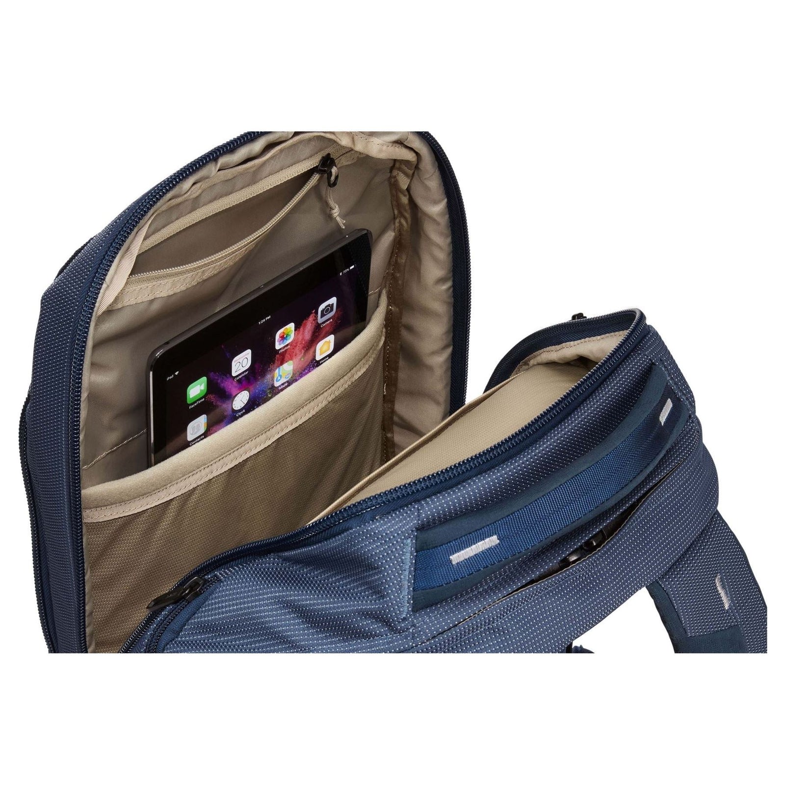 Thule Crossover 2 Laptop Rucksack 30L Dress Blue Laptop Backpack