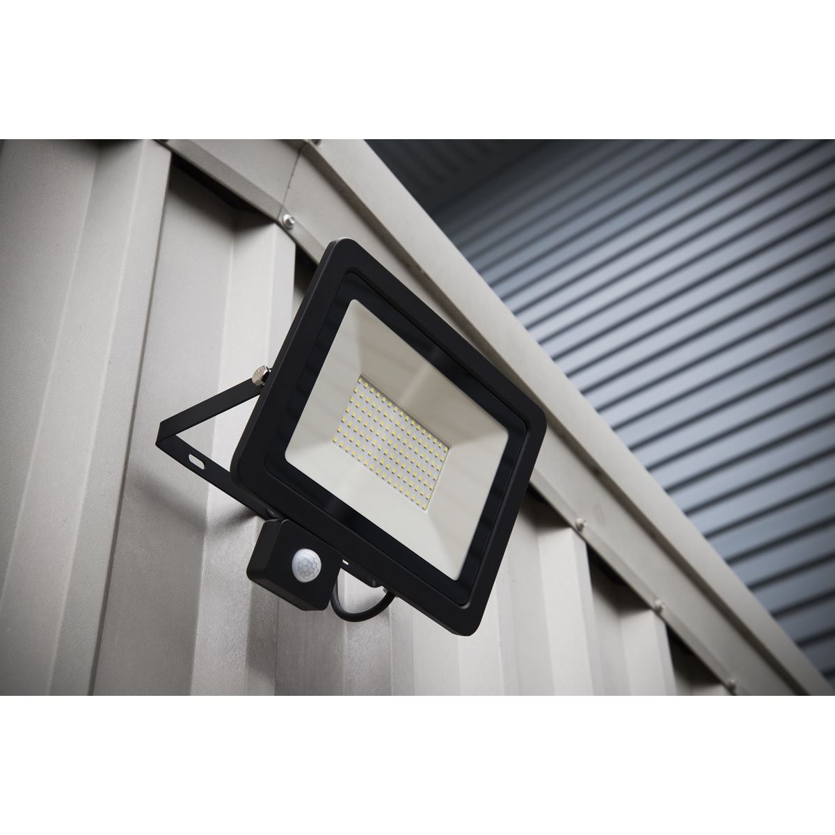 Sealey Extra Slim Floodlight with PIR Sensor 50W SMD LED