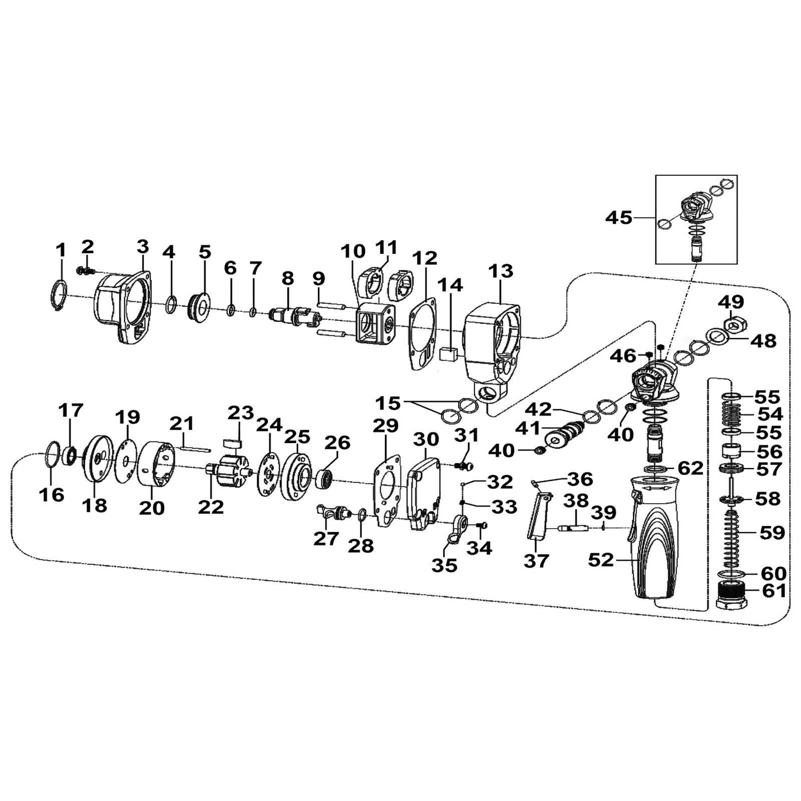 Sealey Shaft SA6010-41
