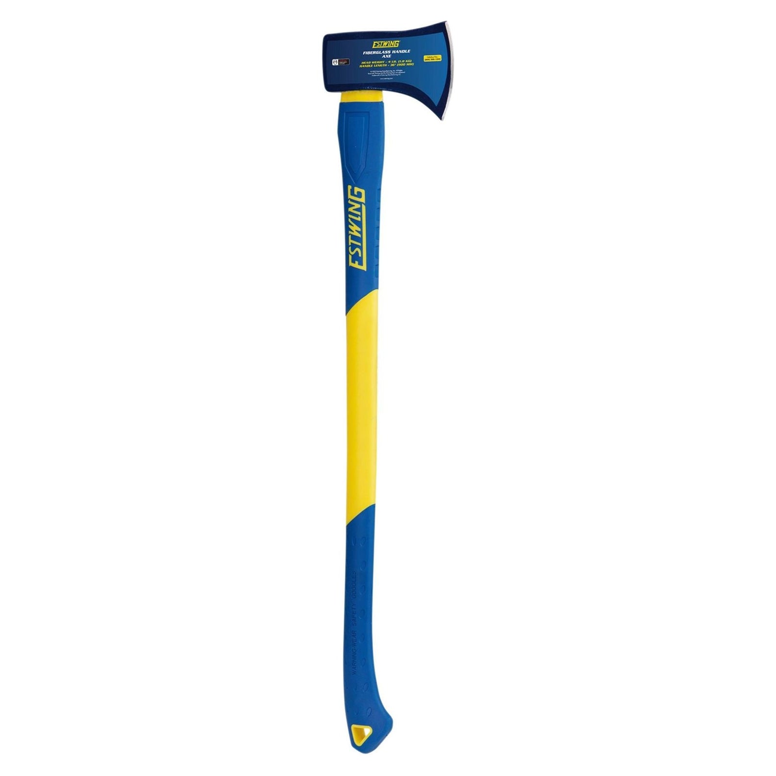 Draper Estwing EAX-436F Axe with Fibreglass Shaft, 1.8kg/4lb