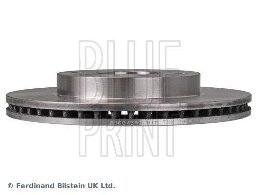 Blue Print 2 x Vented 266mm Brake Disc ADG04399