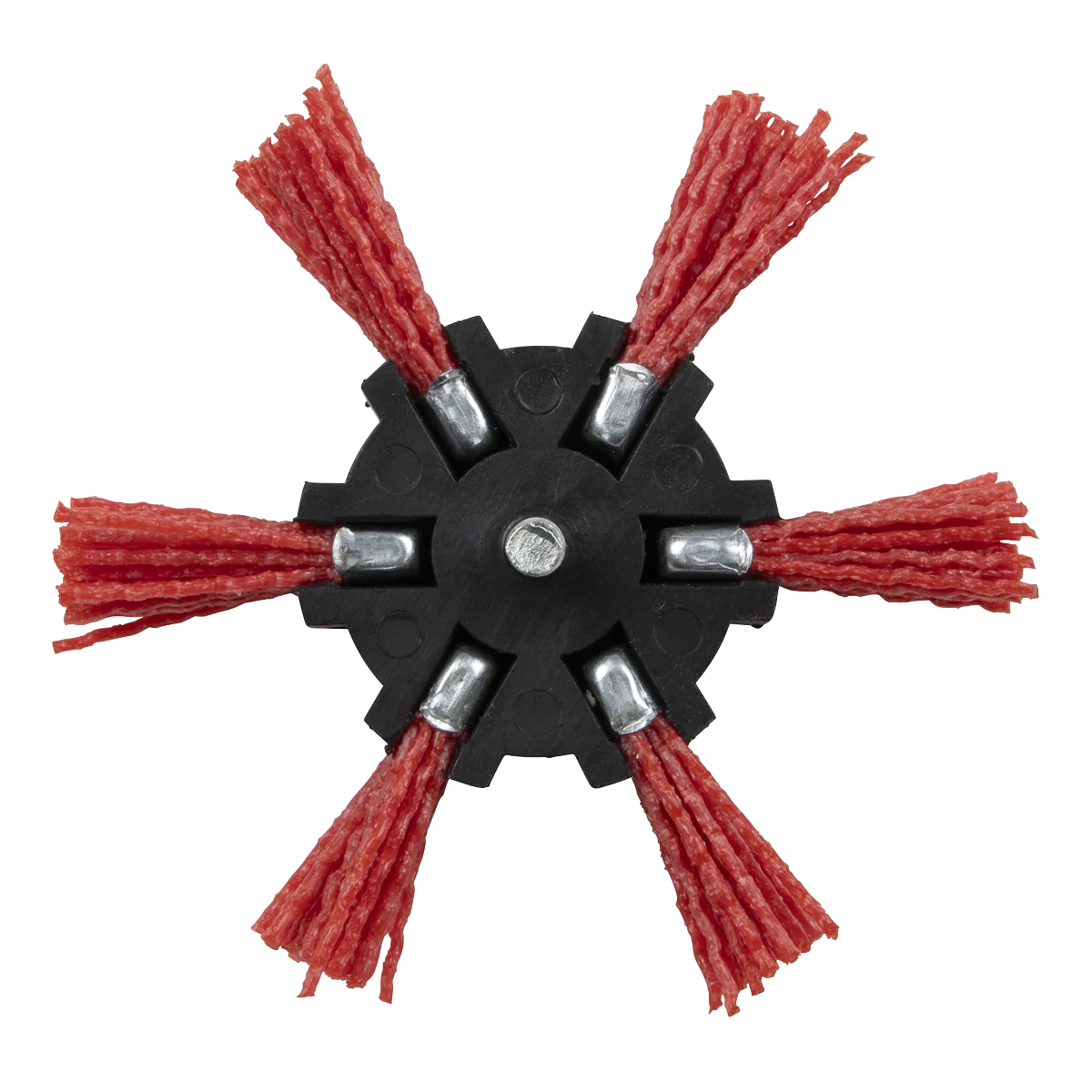 Sealey 100mm Nylon Filament Strip Brush with 6mm Shaft