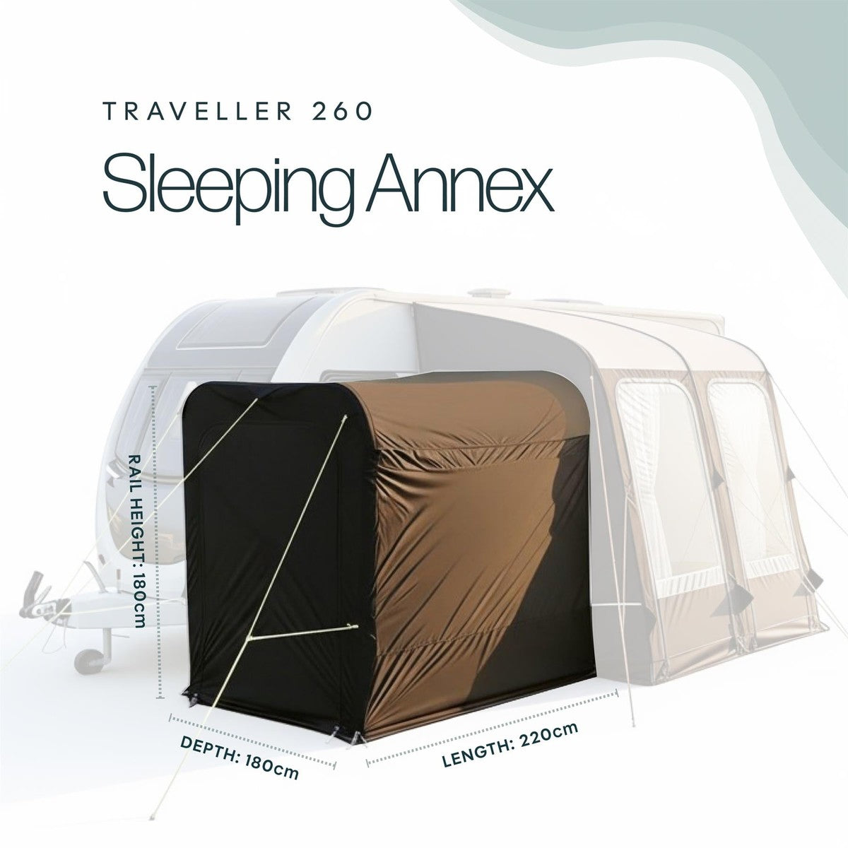 Leisurewize Traveller 260 Caravan Sleeping Annex