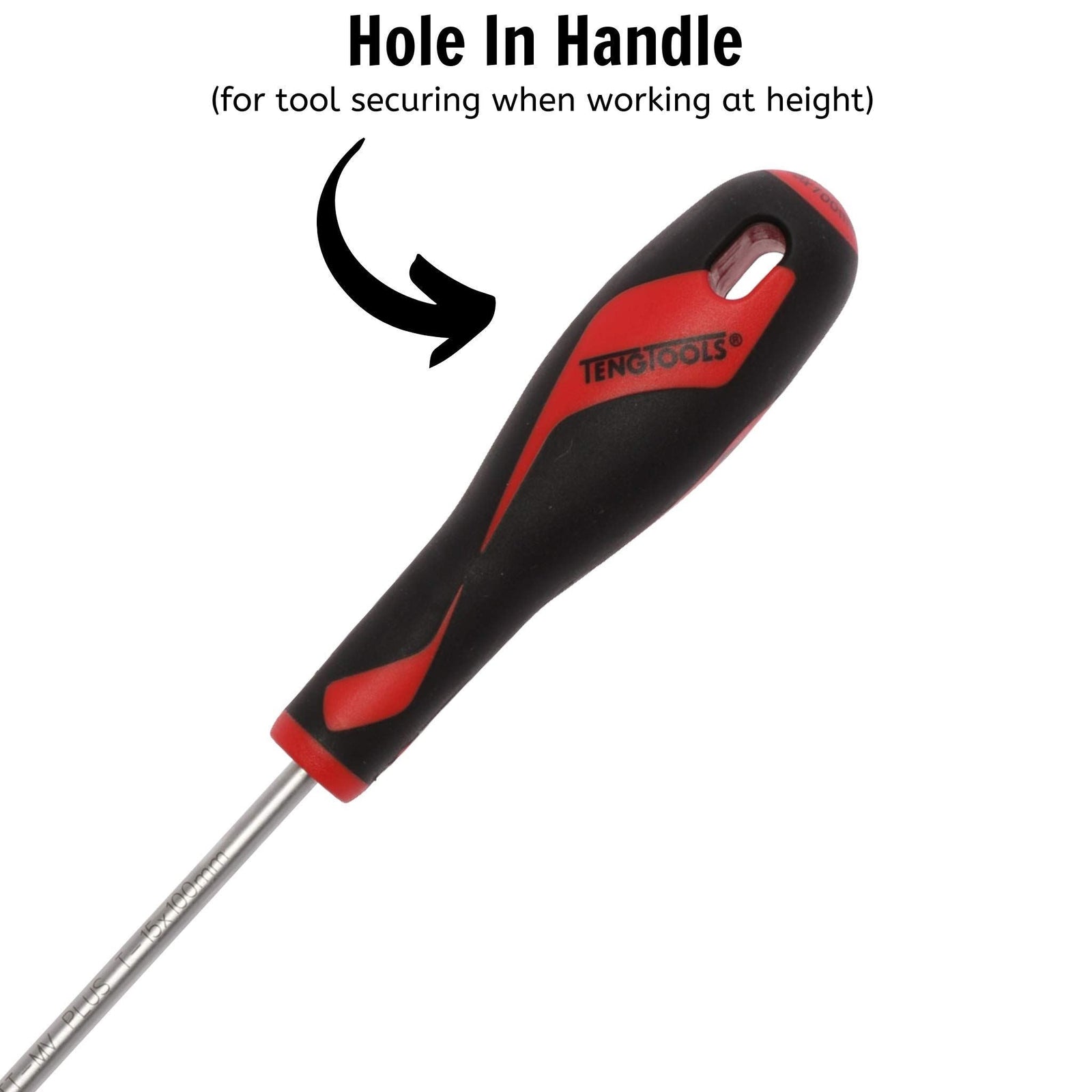 Teng Tools TX Screwdriver TX15 x 100mm M