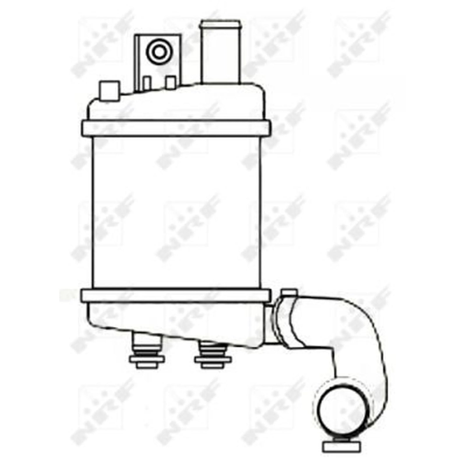 NRF Intercooler (Charge Air Cooler) 30333
