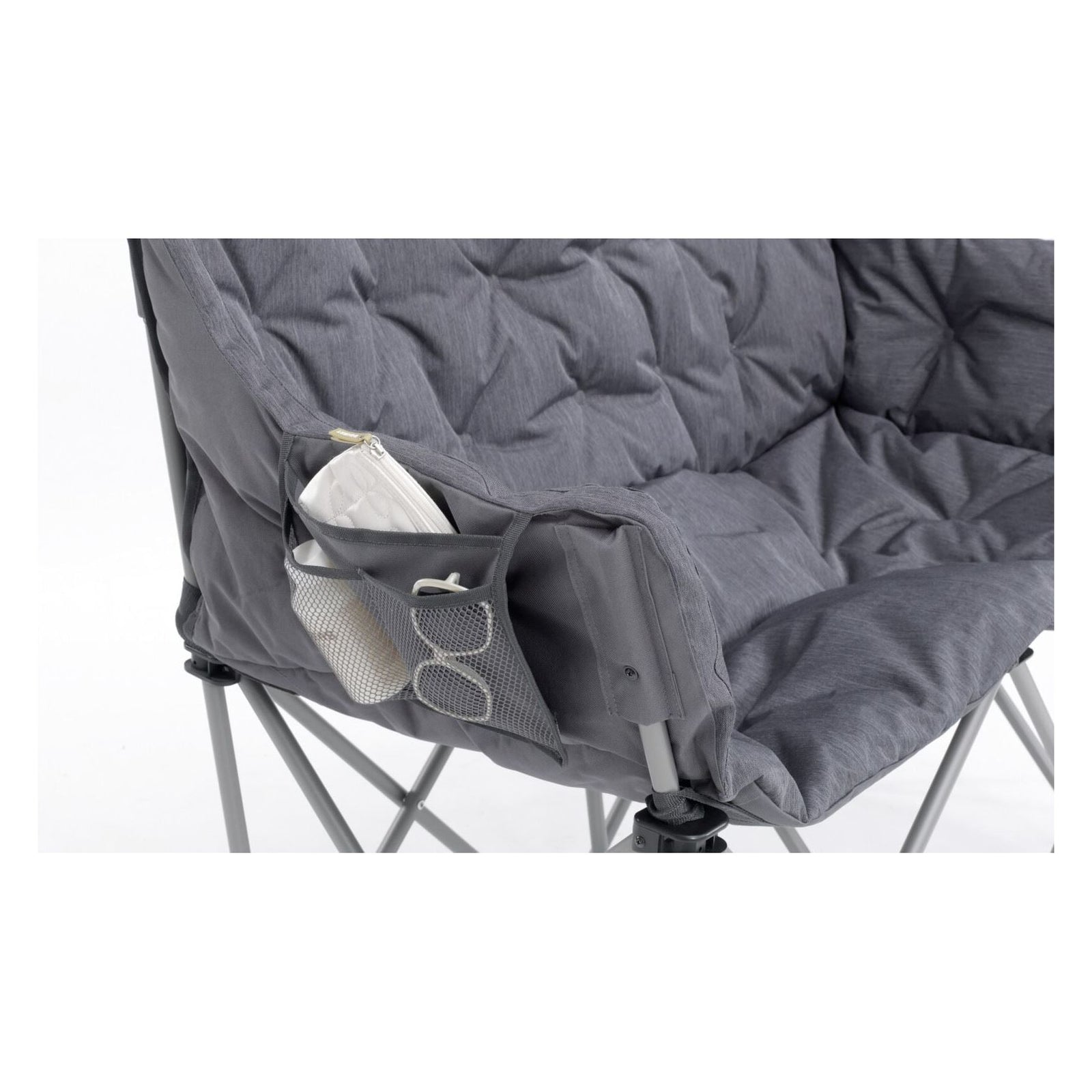 Outwell Sardis Lake Padded Foldable Two Seater Sofa Chair Camping