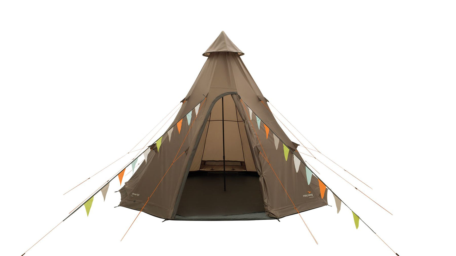 Easy Camp Rands Tipi Tent Dark Sand 8 Person